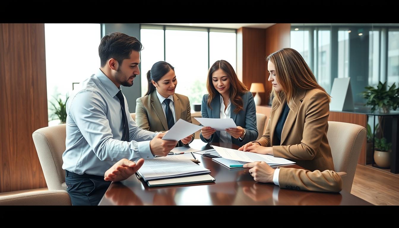 Real estate title transfer documents and closing confirmation