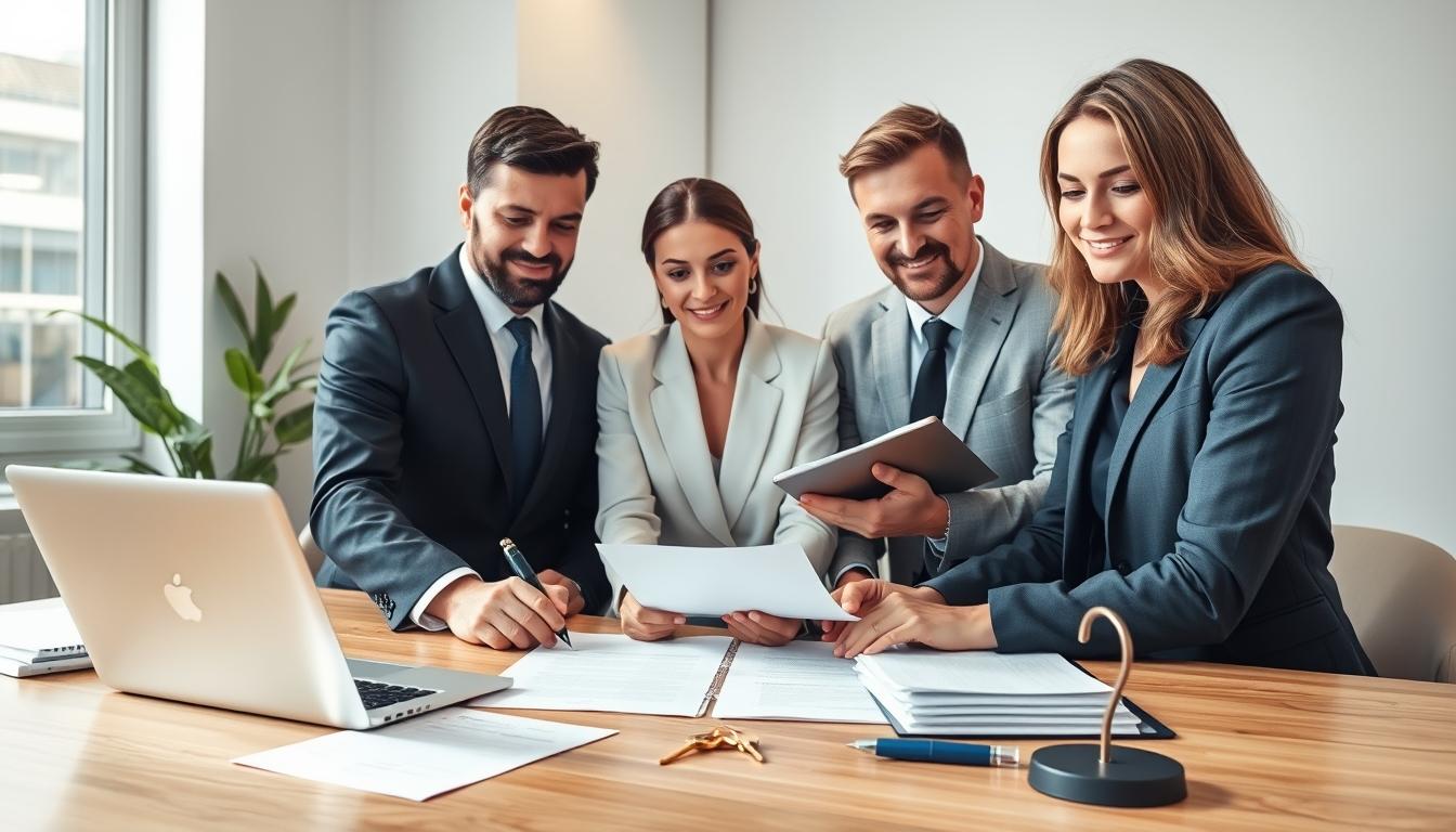 Coordination of property closing documents and timelines